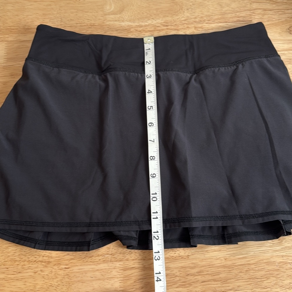 Lululemon Athletica Black pace setter Mini Skirt - Picture 3 of 16